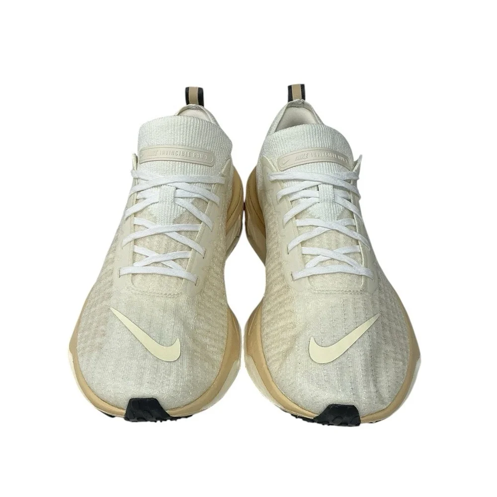 Nike ZoomX Invincible Run FK 3 White Sail Beige DR2615-106 Mens Size 10 With Def